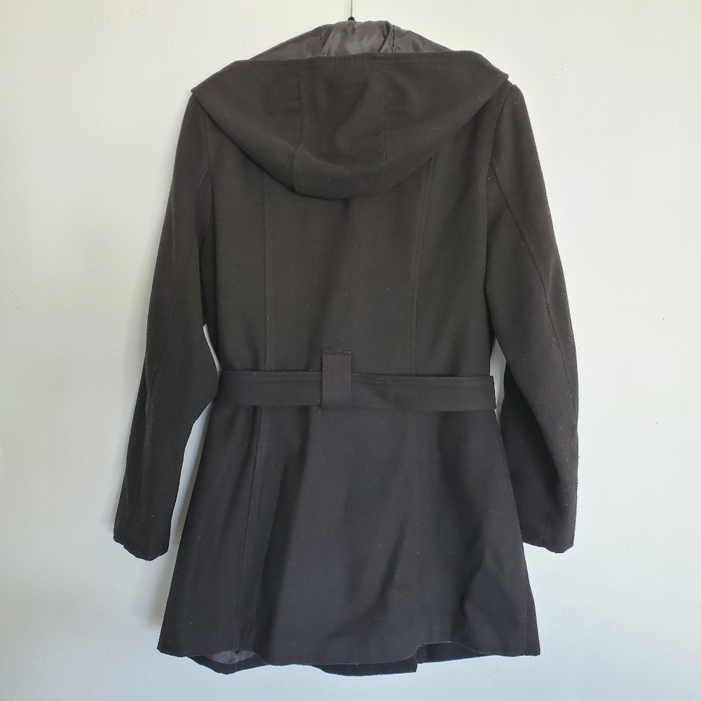 Women's Black Peacoat - US L - Picture 2 of 9
